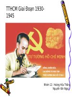 tư tưởng hồ chí minh giai đoạn 1930 1945 
