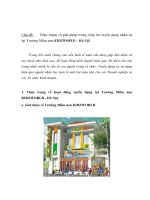 Thực trạng và giải pháp trong công tác tuyển dụng nhân sự tại trường mầm non KIDZWORLD