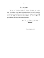 Nghiên cứu các yếu tố ảnh hưởng đến sự hài lòng của khách hàng đối với chất lượng dịch vụ bán hàng tại chợ phường 3, thành phố bến tre 