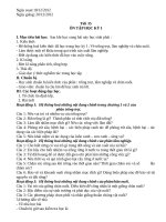 Giáo án công nghệ 7 tuần 18 