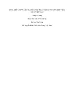 sáng kiến mới về việc sử dụng phụ phẩm trong công nghiệp thủy sản ở việt nam 