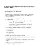 Một số khuyến nghị về công tác phân tích công việc và đánh giá thực  hiện công việc tại ngân hang TMCP an bình