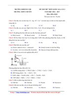 thpt chuyen dh su pham ha noi mon hoa hoc lan 3 nam 2017 file word co loi giai 
