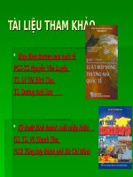 CHƯƠNG 6 luật hợp đồng thương mại quốc tế