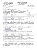 Đề kiểm tra  Đề thi  HK2 HK2 709 