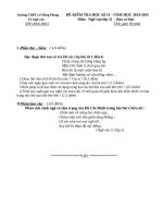 de thi hoc ky 2 mon ngu van 11 nam hoc 2014 2015 