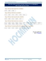 Bai 18  dap an pp giai bai tap dac trung ve cacbohidrat 