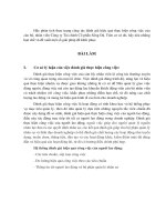 phân tích thực trạng công tác đánh giá hiệu quả thực hiện công việc của cán bộ, nhân viên công ty tài chính cổ phần sông đà