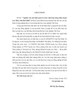 Nghiên cứu mô hình quản lý nước sinh hoạt nông thôn huyện lạc thuỷ,tỉnh hoà bình 