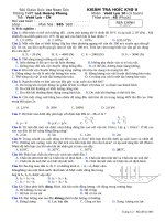 Đề kiểm tra  Đề thi  HK2 HK2 985 
