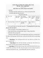 Đơn xin công nhận SKKN 