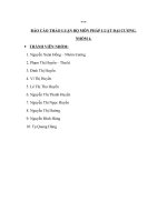 báo cáo pháp luật đại cương xây dựng phương án giải quyết tình huống sau dựa trên kiến thức đã học 