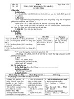 giáo án hoá học lớp 9 tuần 8 