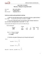 Bài tập thống kê ra quyết định số (48) 