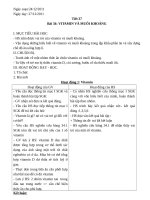 Giáo án sinh 8 tuần 20 