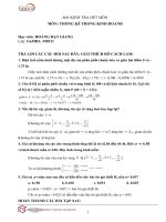 Bài kiểm tra thống kê trong kinh doanh số (52) 