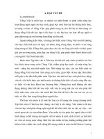 Một số biện pháp giúp học sinh lớp 4  làm tốt văn miêu tả cây cối 