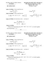 de kiem tra 1 tiet chuong iv dai so vai giai tich 11 hoc ky 2 nam hoc 2015 2016 