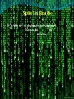 Nghiên cứu và tìm hiểu phương thức tấn công ứng dụng web  