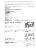 giáo án hoá học lớp 8 tuần 16 