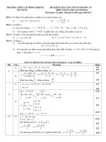 de kiem tra 1 tiet giai tich 12 chuong iv hoc ky 2 nam hoc 2015 2016 