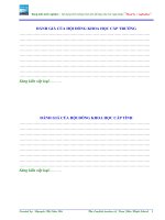 SKKN anh văn sử dụng hình ảnh minh họa sinh động để giới thiệu vấn đề ngữ pháp USED TO + INFINITIVE  