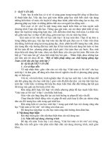 SKKN một số biện pháp nâng cao chất lượng giảng dạy toán có lời văn cho học sinh lớp 1SÁNG KIẾN cô DƯƠNG 