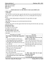 Giáo án sinh 9 t20 