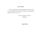 Giải pháp phát triển kinh tế trang trại chăn nuôi trên địa bàn huyện lục nam, tỉnh bắc giang 