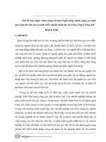 Thực trạng và một số giải pháp nhằm nâng cao hiệu quả công tác đào tạo và phát triển nguồn nhân lực tại tổng công ty sông đà 
