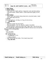 giáo án hoá học lớp 9 tuần 30 