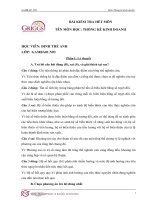 BT thống kê khoa học ra quyết định trong kinh doanh   số (2) 