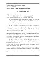 Bài tập thống kê ra quyết định số (175) 