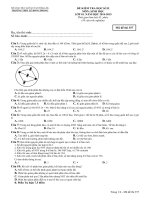 de thi hoc ky 2 mon sinh lop 10 nam hoc 2014 2015 