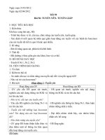 Giáo án sinh 8 tuần 32 