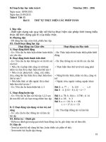 Số học 6 tiết 15,16,17,18 