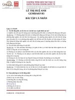 Bài kiểm tra xác suất thống kê trong kinh doanh   số (1) 