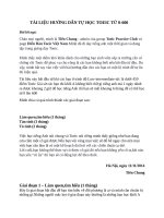 kinh nghiệm học toeic từ 0 500 