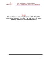 Phân tích thù lao lao động trong tổng công ty viễn thông GTEL doanh nghiệp liên doanh  việt nam – nga