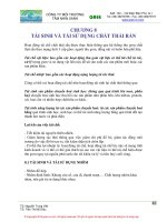 GIÁO TRÌNH QUẢN LÝ CHẤT THẢI RẮN SINH HOẠT  Chuong 8 quan ly CTRSH 