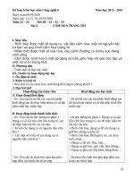 Công nghệ tiết 40 đến 43 