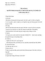 Giáo án GDCD 9 tuần 32 