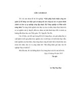 Giải pháp hoàn thiện công tác quản lý và nâng cao hiệu quả sử dụng tài sản công tại các cơ quan hành chính và đơn vị sự nghiệp công lập thuộc bộ nông nghiệp và phát triển nông thôn 