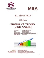 Bài tập thống kê ra quyết định số (51) 