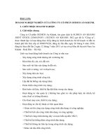 Cơ cấu tổ chức và mô hình hoạt động của công ty cổ phần SUDICO an khánh 