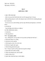 Giáo án GDCD 9 tuần 28 