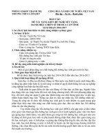 Báo cáo đề tài  SÁNG KIẾN đề NGHỊ XÉT TẶNG danh hiệu chiến sĩ thi đua cấp tỉnh 