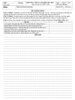 de kiem tra 1 tiet mon lich su lop 10 hoc ky 2 nam hoc 2015 2016 