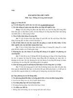 Bài kiểm tra thống kê kinh doanh số  (31) 