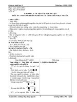 Giáo án sinh 9 t16 